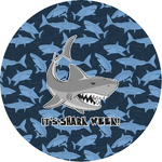 Sharks Multipurpose Round Labels - 1" (Personalized)