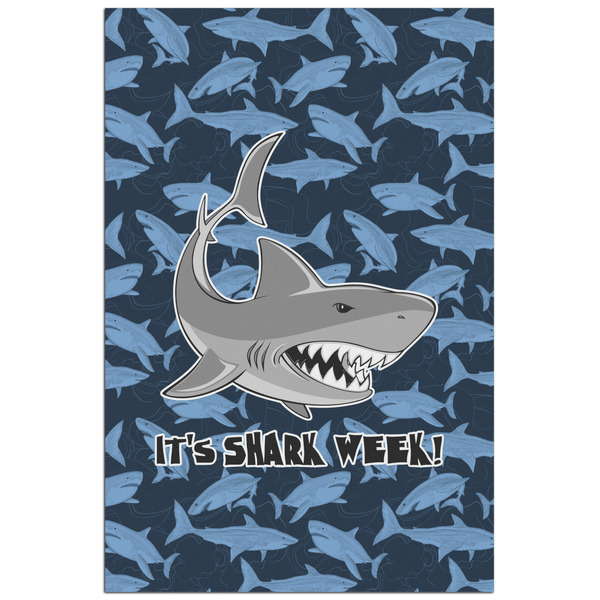 Custom Sharks Poster - Matte - 24x36 (Personalized)