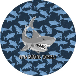 Sharks Multipurpose Round Labels - 3" (Personalized)