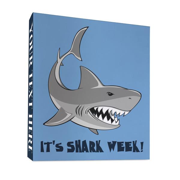 Custom Sharks 3 Ring Binder - Full Wrap - 1" (Personalized)