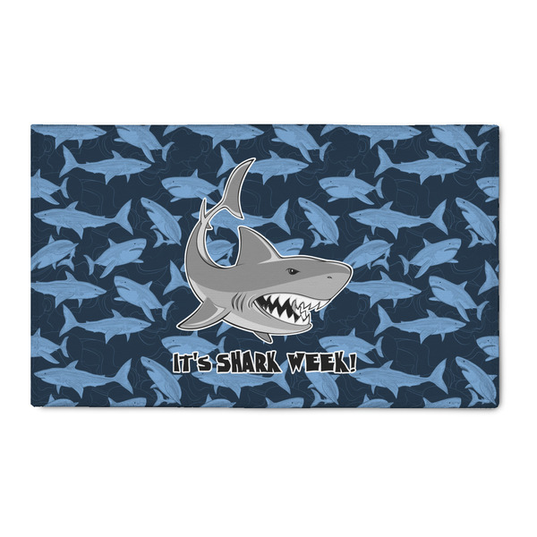 Custom Sharks 3' x 5' Indoor Area Rug (Personalized)