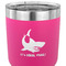 Sharks 30 oz Stainless Steel Ringneck Tumbler - Pink - CLOSE UP