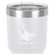 Sharks 30 oz Stainless Steel Ringneck Tumbler - White - Close Up