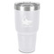 Sharks 30 oz Stainless Steel Ringneck Tumbler - White - Front