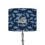 Sharks 8" Drum Lamp Shade - Fabric (Personalized)