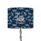 Sharks 8" Drum Lampshade - ON STAND (Fabric)