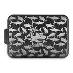 Sharks Aluminum Baking Pan with Black Lid (Personalized)