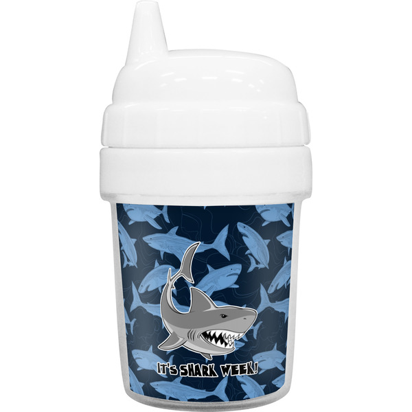 Custom Sharks Baby Sippy Cup (Personalized)