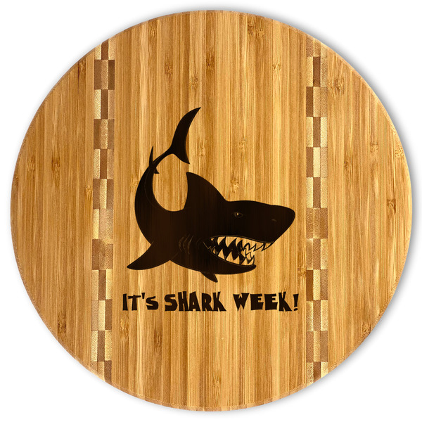 Custom Sharks Bamboo Cutting Board (Personalized)