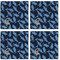 Sharks Cloth Napkins - Personalized Lunch (APPROVAL) Set of 4