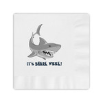 Sharks Coined Cocktail Napkins (Personalized)