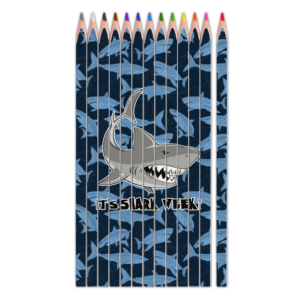 Custom Sharks Colored Pencils (Personalized)