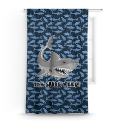 Sharks Curtain - 50"x84" Panel (Personalized)
