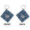 Sharks Diamond Keychain (Front + Back)