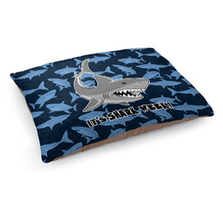 Sharks Dog Bed - Medium w/ Name or Text