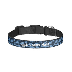 Sharks Dog Collar - Large (Personalized)