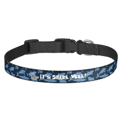 Sharks Dog Collar - Medium (Personalized)