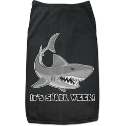 Sharks Black Pet Shirt - L (Personalized)