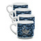 Sharks Double Shot Espresso Mugs - Set of 4 Front