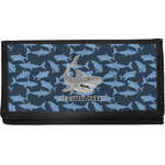 Sharks Canvas Checkbook Cover w/ Name or Text