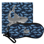 Sharks Eyeglass Case & Cloth w/ Name or Text