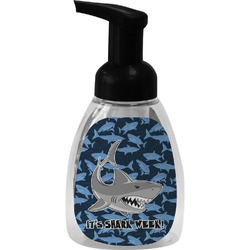 Sharks Foam Soap Bottle - Black (Personalized)