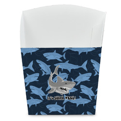 Sharks French Fry Favor Boxes (Personalized)