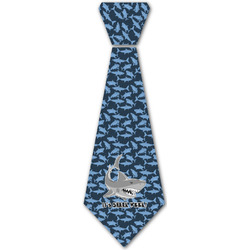 Sharks Iron On Tie - 4 Sizes w/ Name or Text