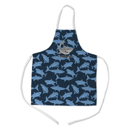 Sharks Kid's Apron w/ Name or Text