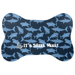 Sharks Bone Shaped Dog Food Mat (Personalized)