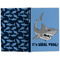 Sharks Large Hard Cover Journal - Apvl