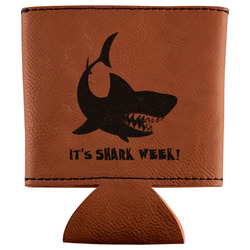 Sharks Leatherette Can Sleeve (Personalized)