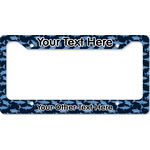 Sharks License Plate Frame - Style B (Personalized)