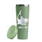 Sharks Light Green RTIC Everyday Tumbler - 28 oz. - Lid Off