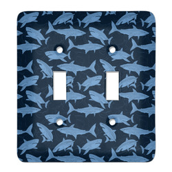 Sharks Light Switch Cover (2 Toggle Plate)