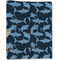 Sharks Linen Placemat - Folded Half (double sided)