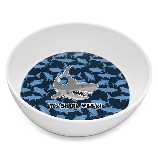 Custom Sharks Melamine Bowl - 8 oz (Personalized)