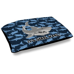 Sharks Outdoor Dog Bed - Large (Personalized)