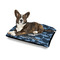 Sharks Outdoor Dog Beds - Medium - IN CONTEXT