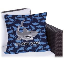 Sharks Outdoor Pillow - 16" w/ Name or Text