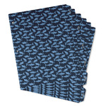 Sharks Binder Tab Divider - Set of 6 (Personalized)