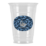 Sharks Party Cups - 16oz (Personalized)