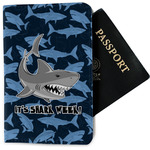 Sharks Passport Holder - Fabric w/ Name or Text