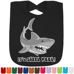 Sharks Cotton Baby Bib (Personalized)