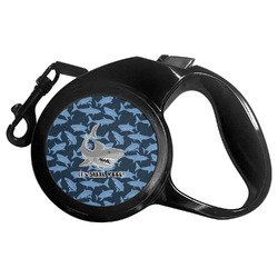 Sharks Retractable Dog Leash - Large (Personalized)