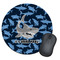 Sharks Round Mouse Pad - LIFESTYLE 1