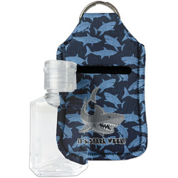 Sharks Hand Sanitizer & Keychain Holder (Personalized)