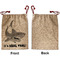 Sharks Santa Bag - Approval - Front