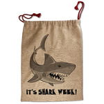 Sharks Santa Sack - Front (Personalized)