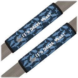 Sharks Seat Belt Covers (Set of 2) (Personalized)